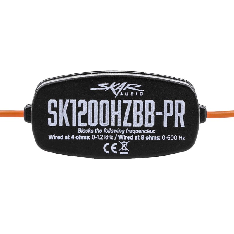 Skar Audio SK1200HZBB-PR Elite Frequency Filters - Eliminates Frequencies 0-1.2 kHz at 4 Ohms - Pair - Image 4